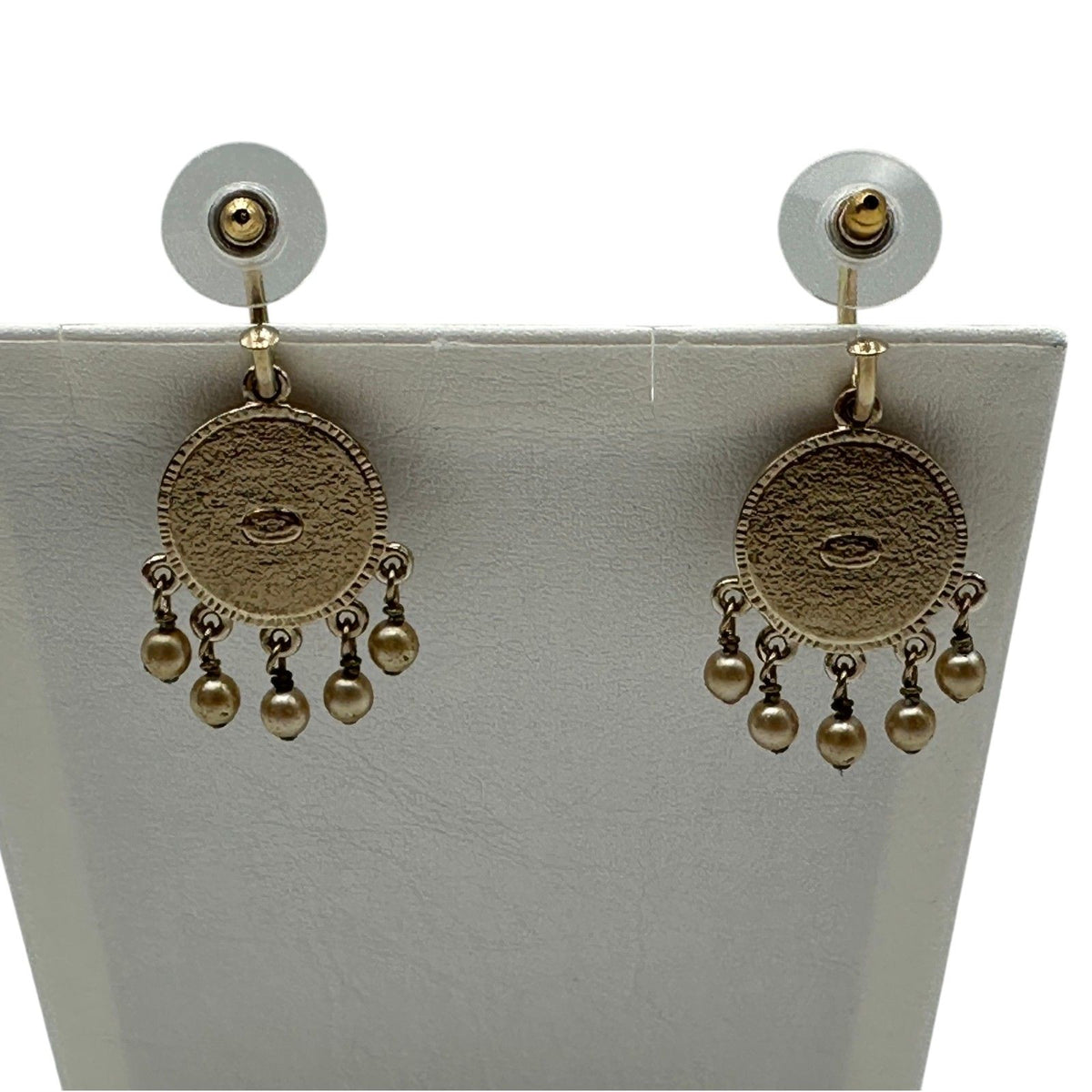chanel earrings rear view