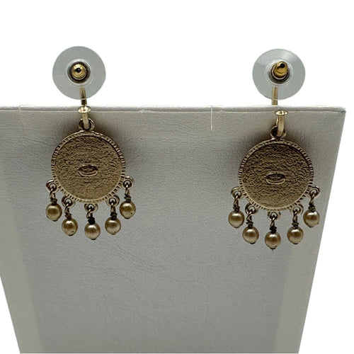 chanel earrings rear view