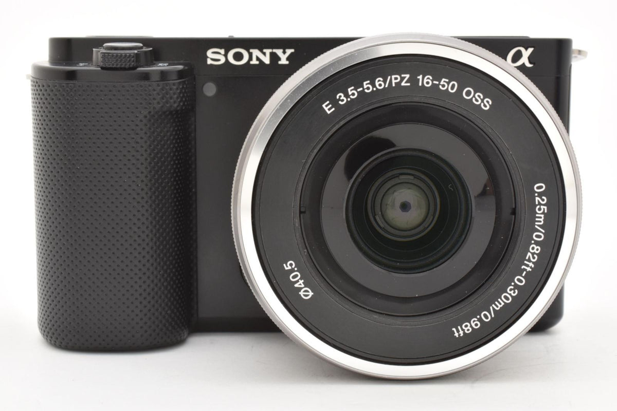 sony zv-e10l mirrorless camera rear view