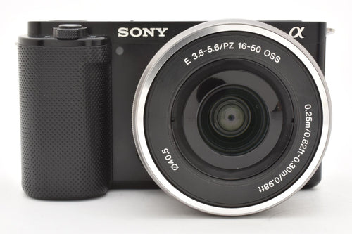 sony zv-e10l mirrorless camera rear view