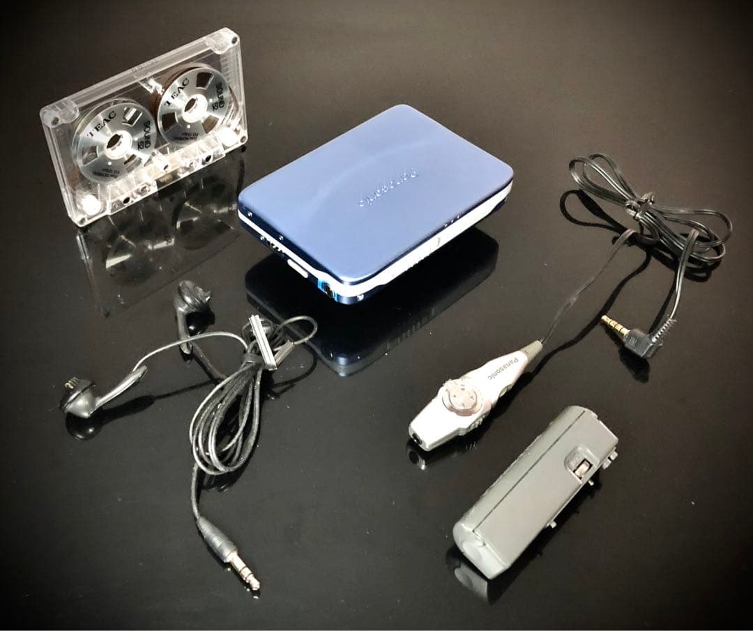 Panasonic RQ-SX53 Cassette Player – Blue