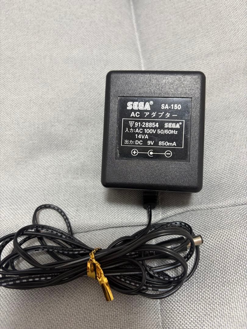 sega mark iii video game console markings and labels