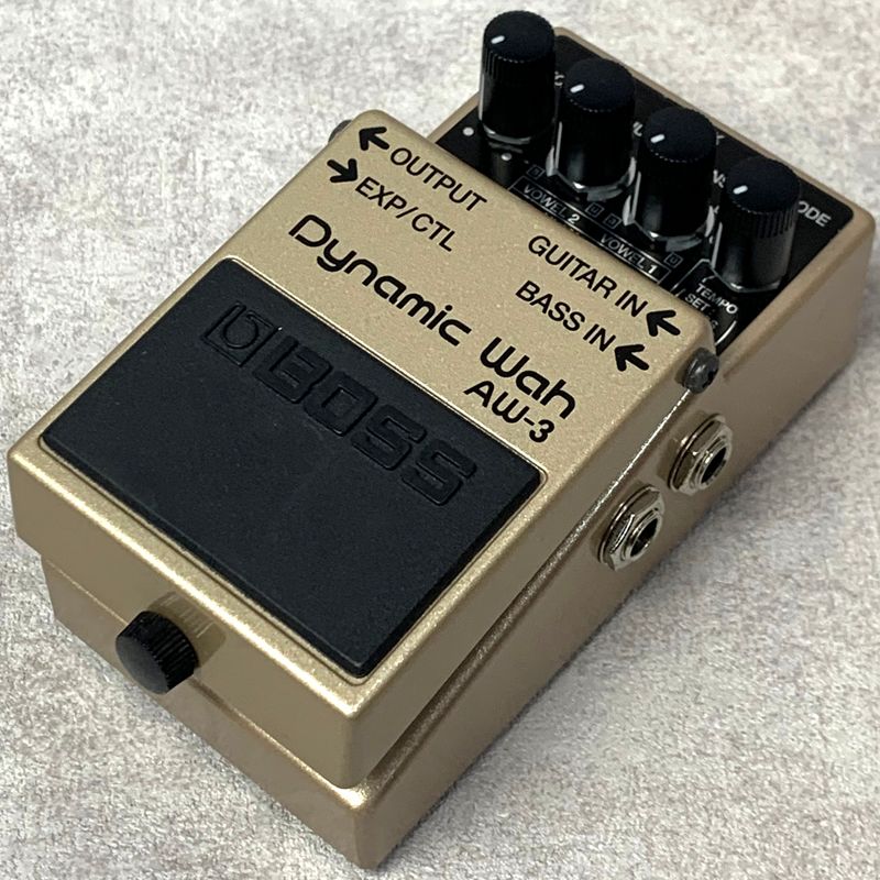 boss aw-3 beige guitar effector