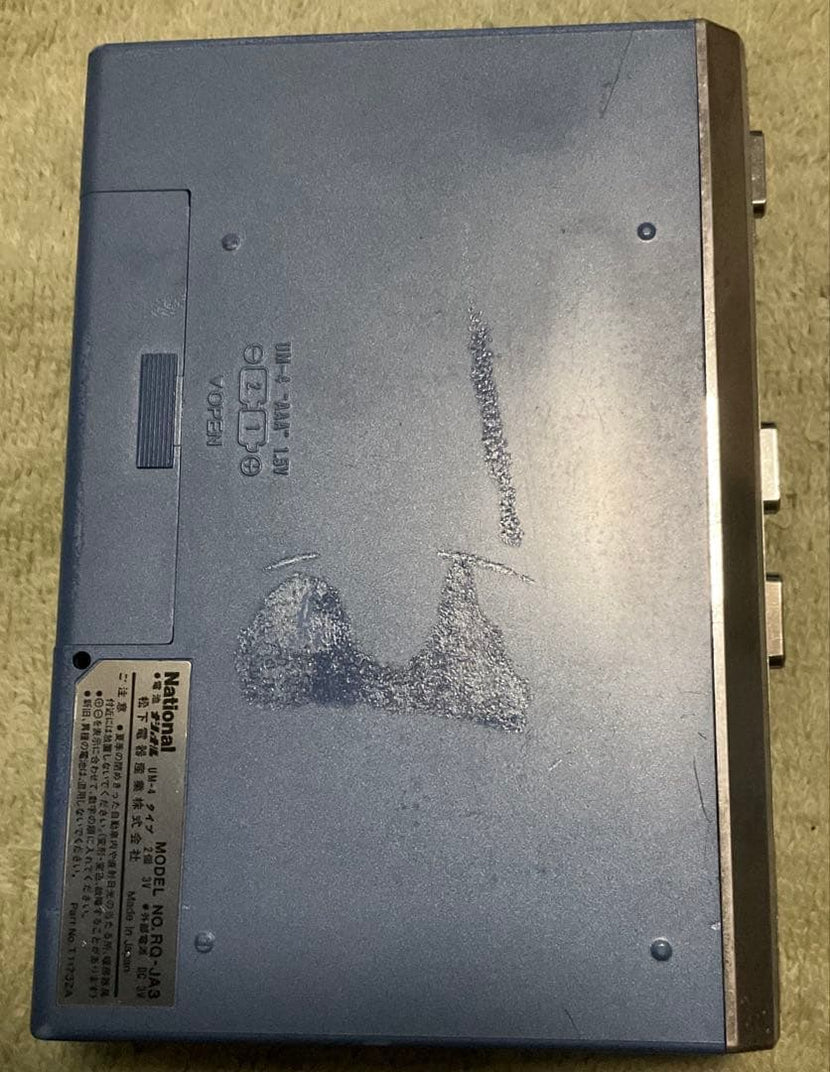 National RQ-JA3 Cassette Player