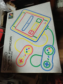 nintendo shvc-001 video game console front view