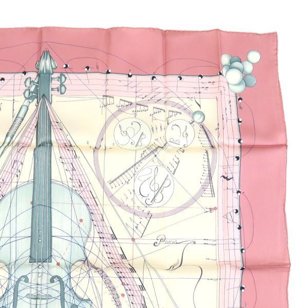 hermes scarf interior details