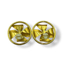chanel earrings front view