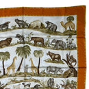 salvatore ferragamo orange scarf rear view