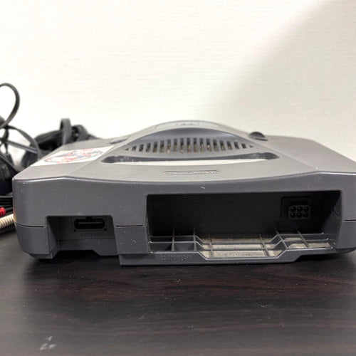 nintendo nus-001 video game console side view