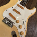 fernandes fst-60 electric guitar rear view