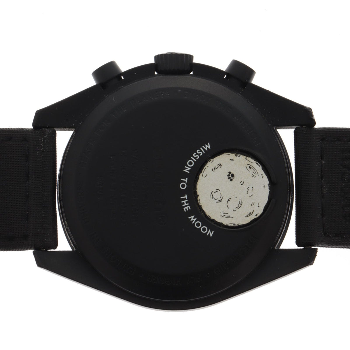 swatch so33b700 watch side view