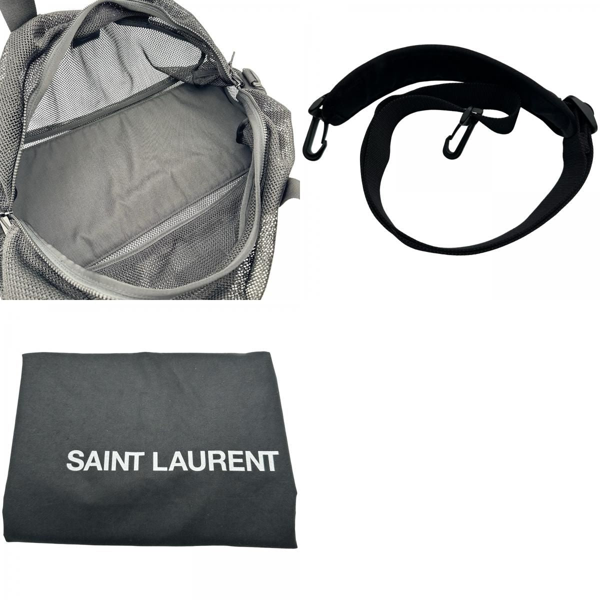saint laurent knd671635 travel bag markings and labels