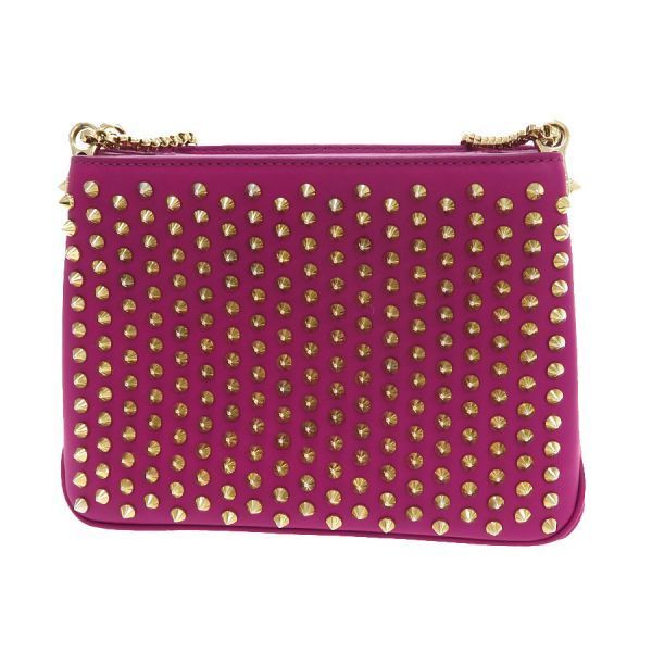 christian louboutin shoulder bag front view