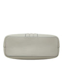 bally grey handbag rear view