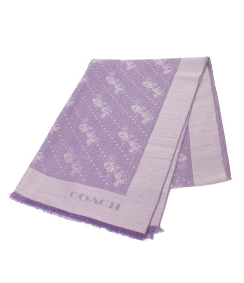coach scarf front view