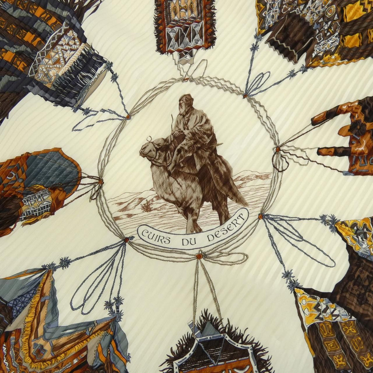 hermes scarf rear view