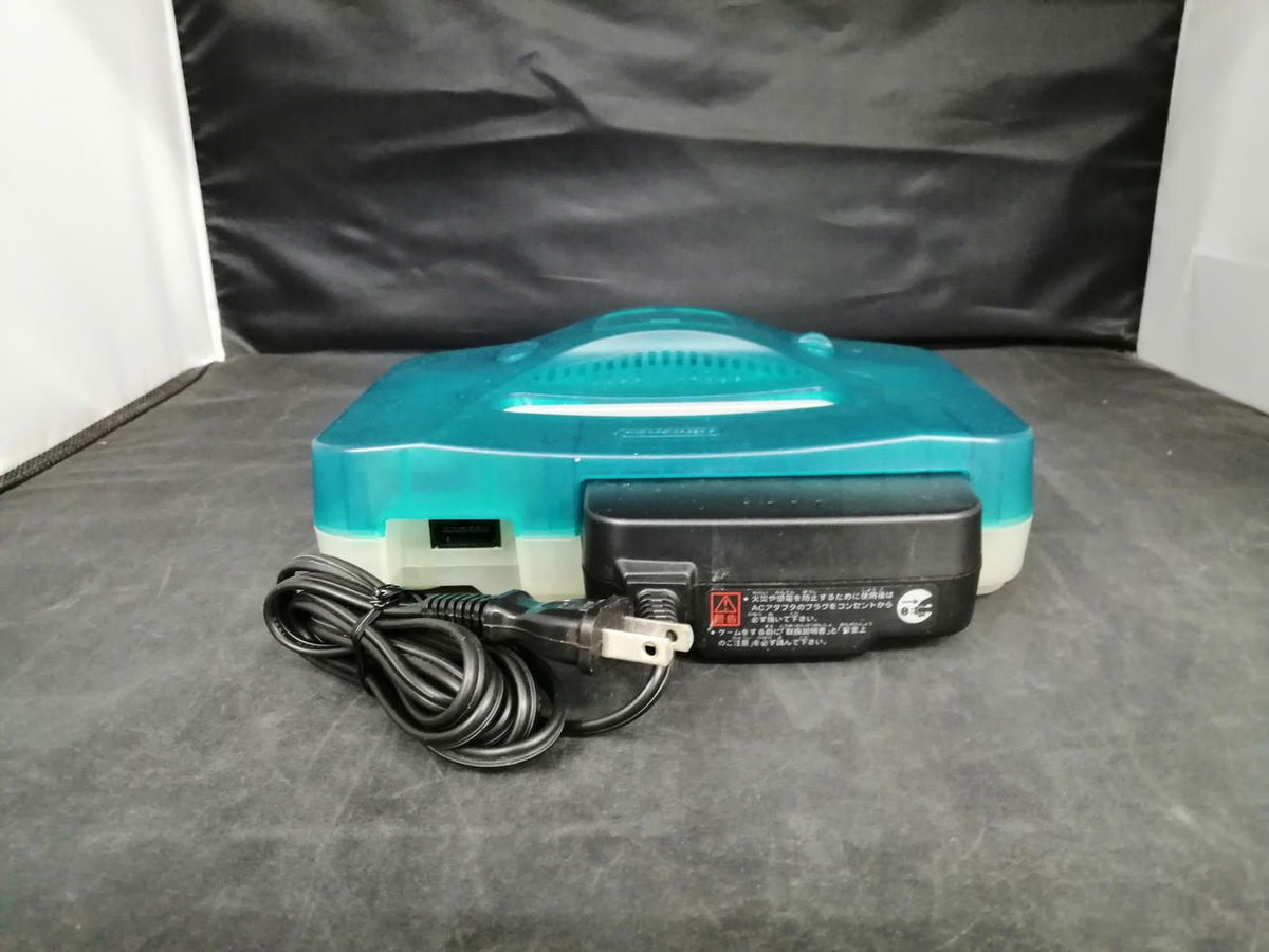 nintendo nus-001 video game console side view