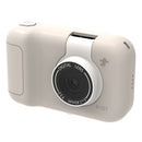 nakabayashi cam-k101be beige compact digital camera front view