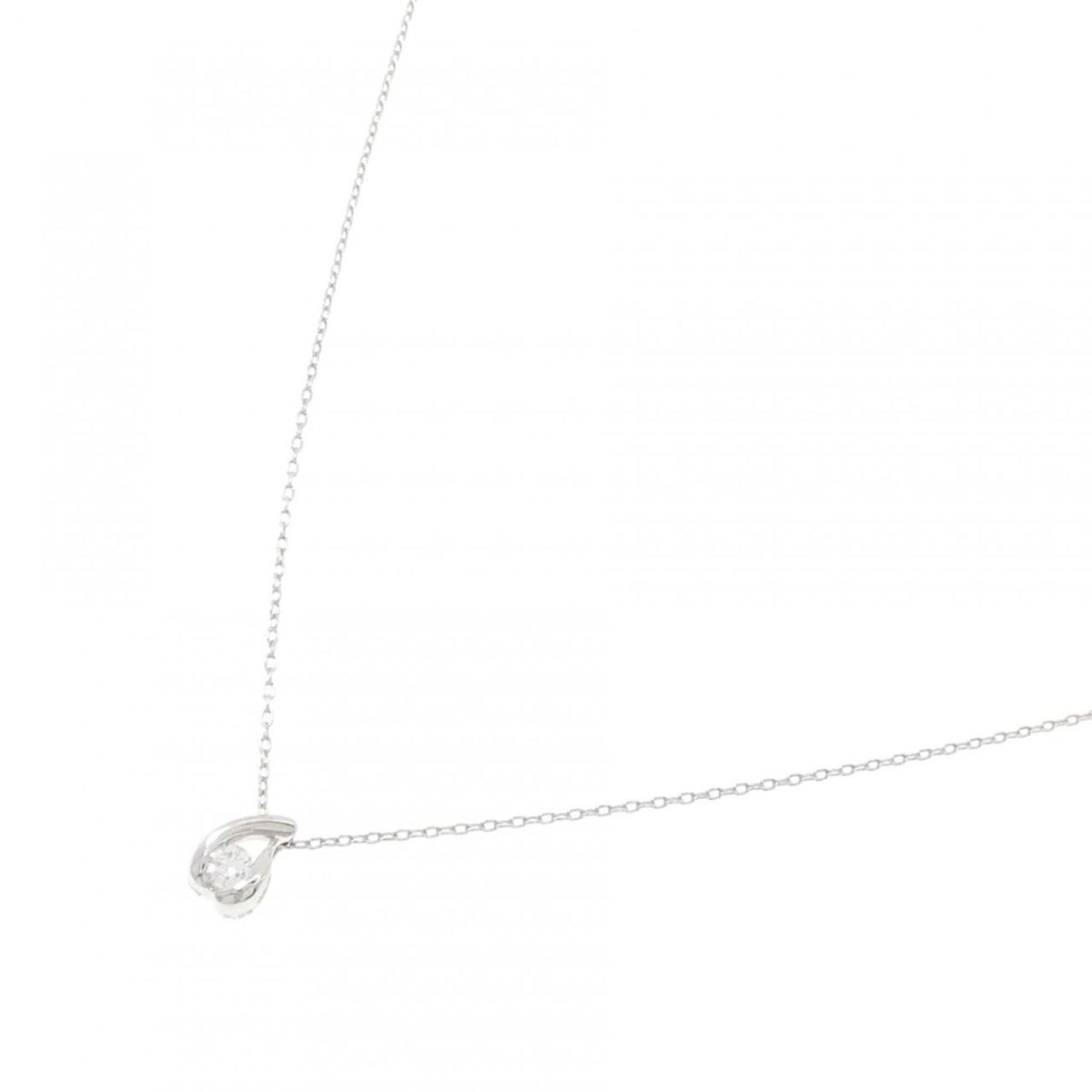 10K White Gold Necklace