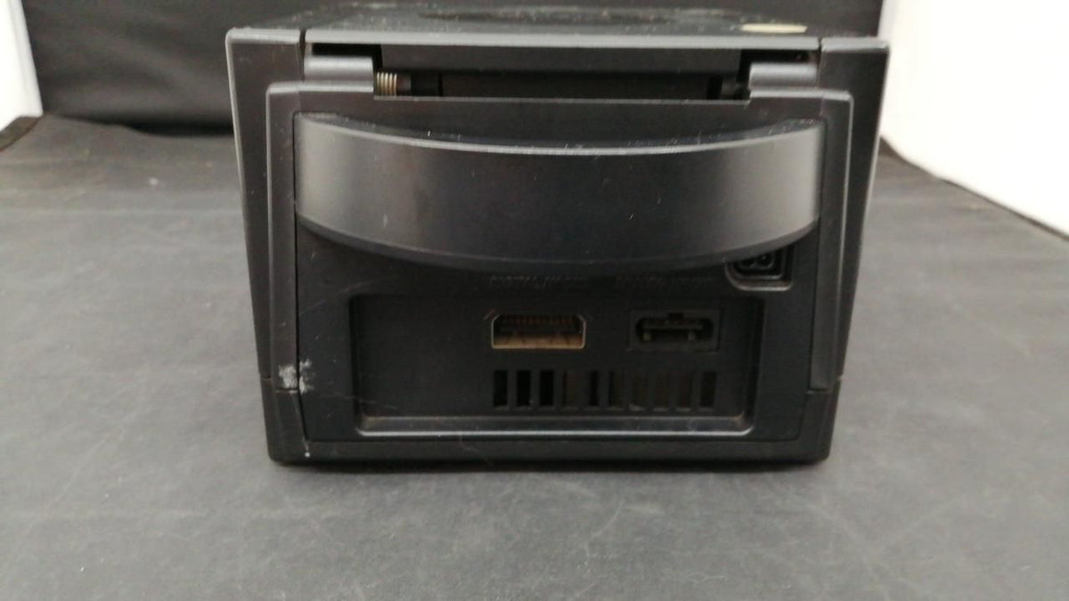 nintendo dol-001 video game console rear view