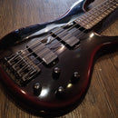 ibanez rb851 bass guitar rear view
