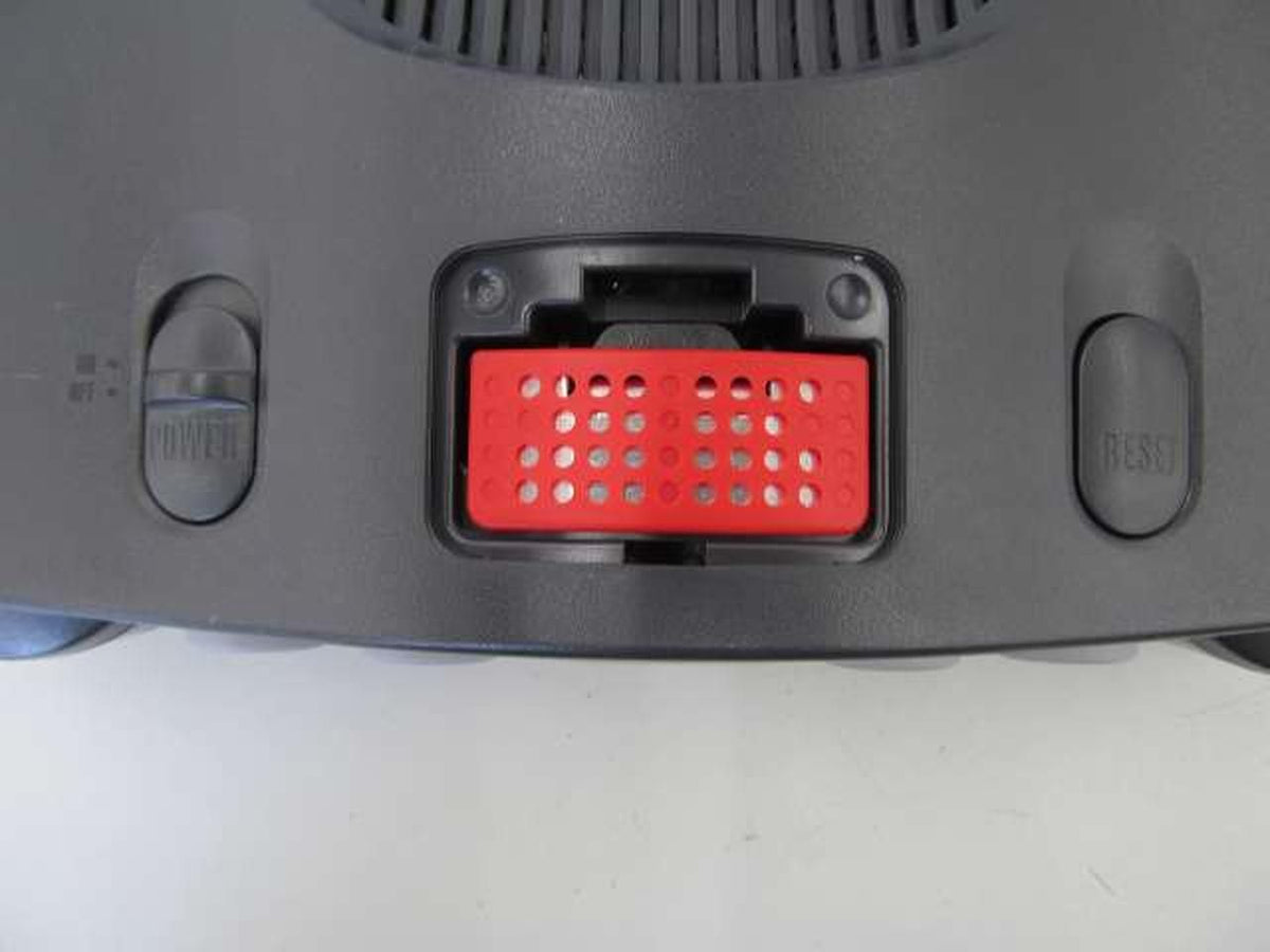 nintendo nus-001 video game console rear view