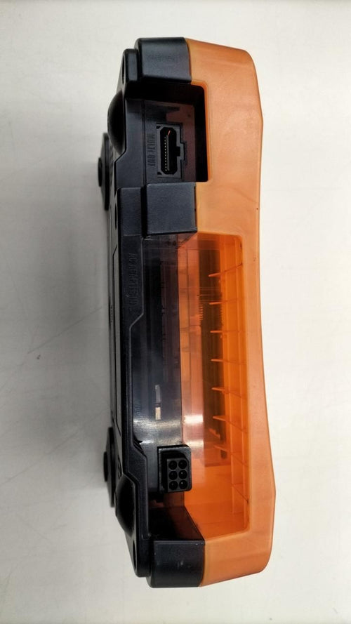nintendo nus-001 orange video game console accessories included