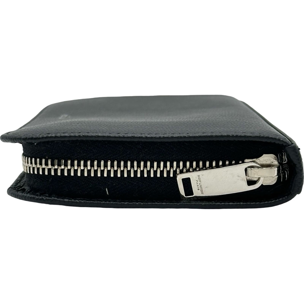 saint laurent wallet front view