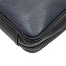 prada navy briefcase condition details