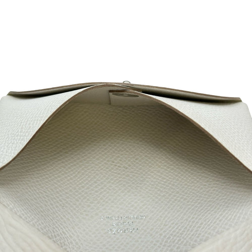 hermes card holder markings and labels