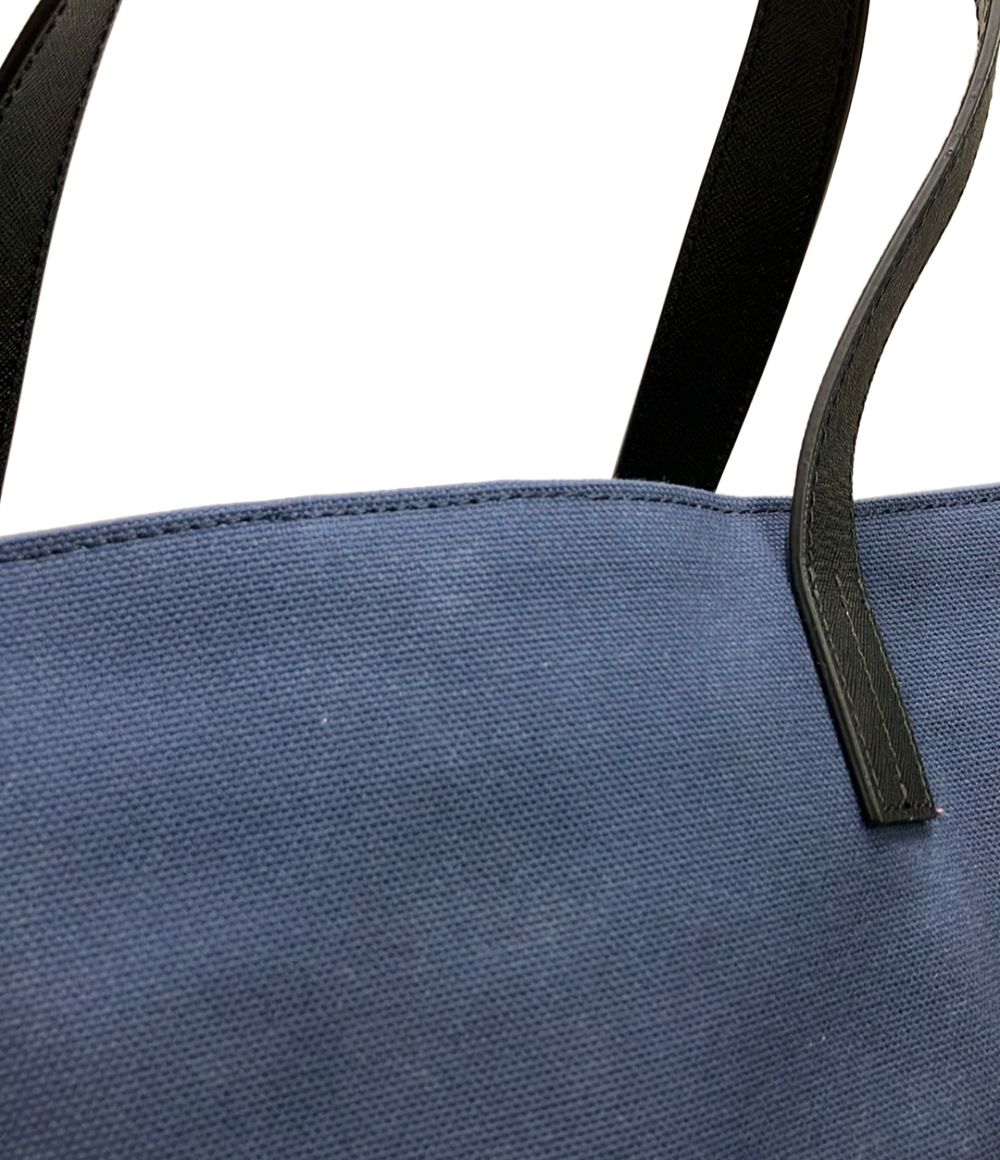 cullni navy tote bag interior details
