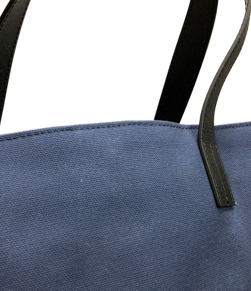 cullni navy tote bag interior details