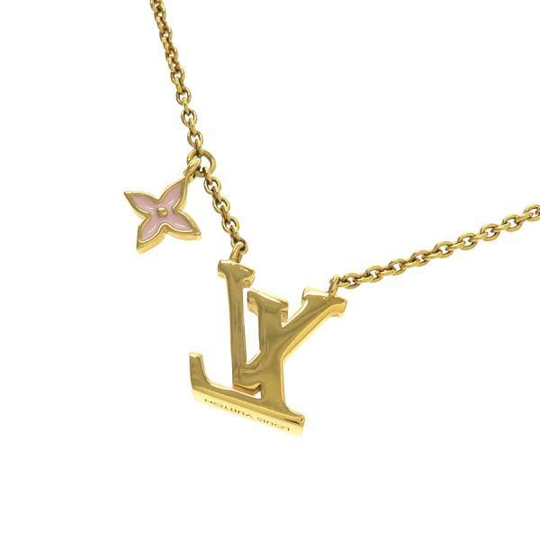 louis vuitton m01215 necklace rear view