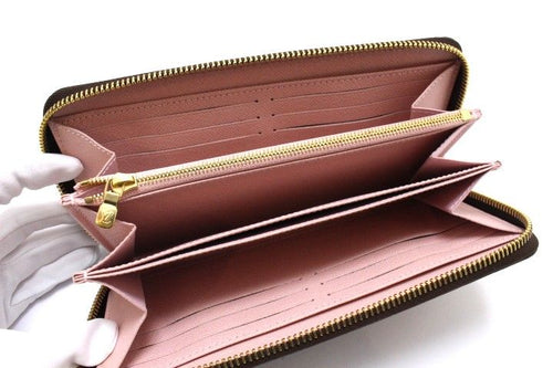 louis vuitton m41894 pink wallet condition details
