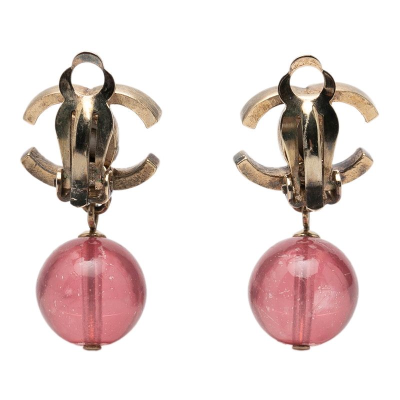 Chanel Earrings – Pink