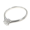 royal asscher d0.18ct ring front view