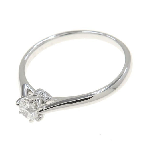 royal asscher d0.18ct ring front view