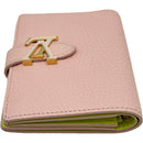 louis vuitton m82144 pink wallet side view