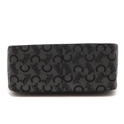 celine grey handbag rear view