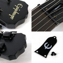 epiphone electric guitar markings and labels