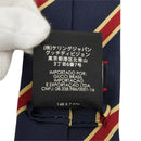 gucci navy necktie side view