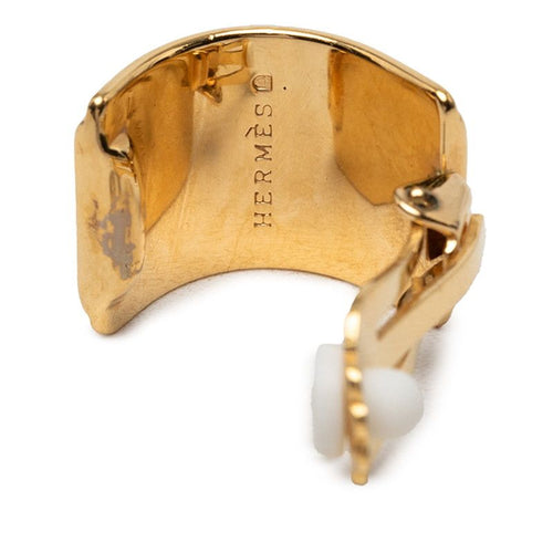 hermes earrings rear view