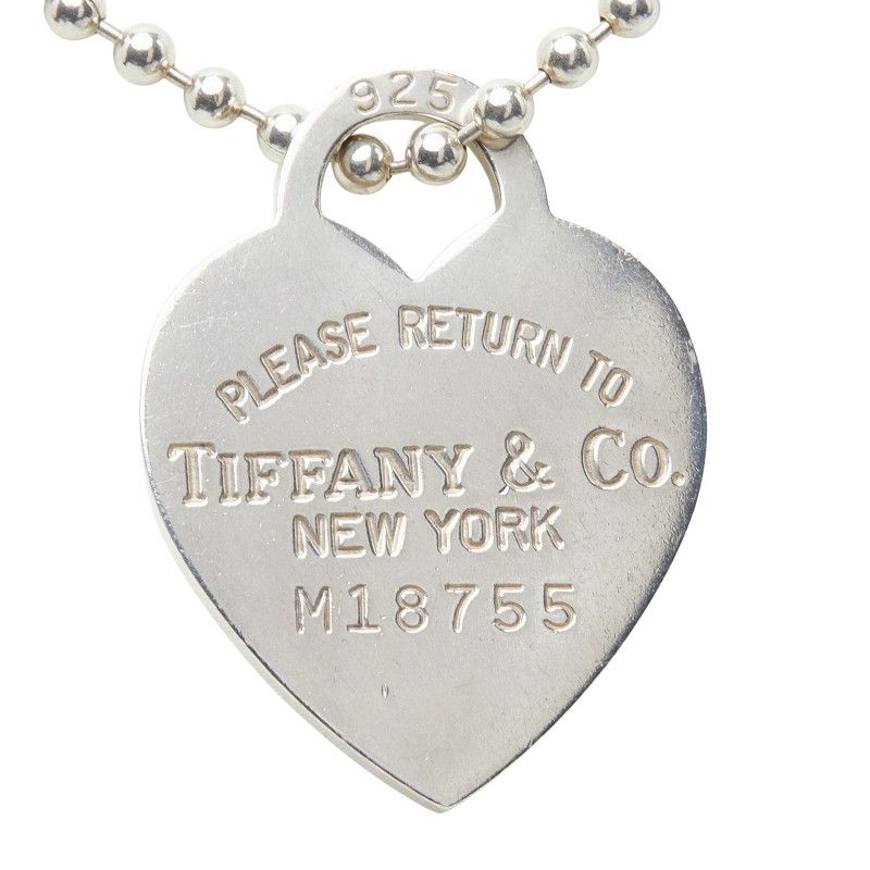 tiffany necklace front view