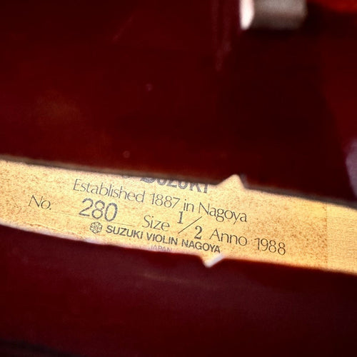 suzuki no.280 string instrument accessories included