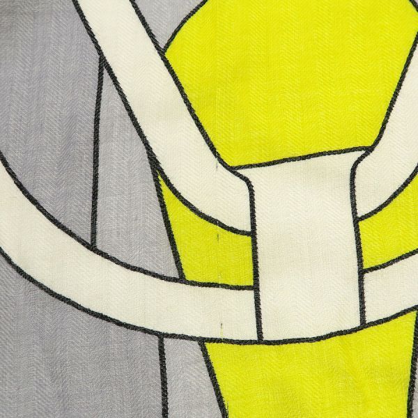 hermes scarf front view