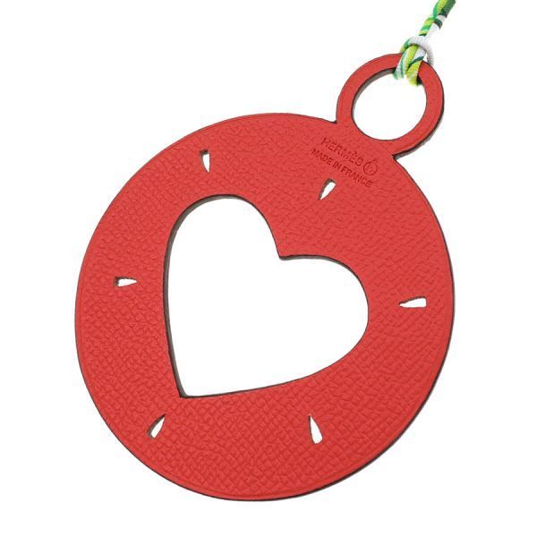 hermes keychain side view