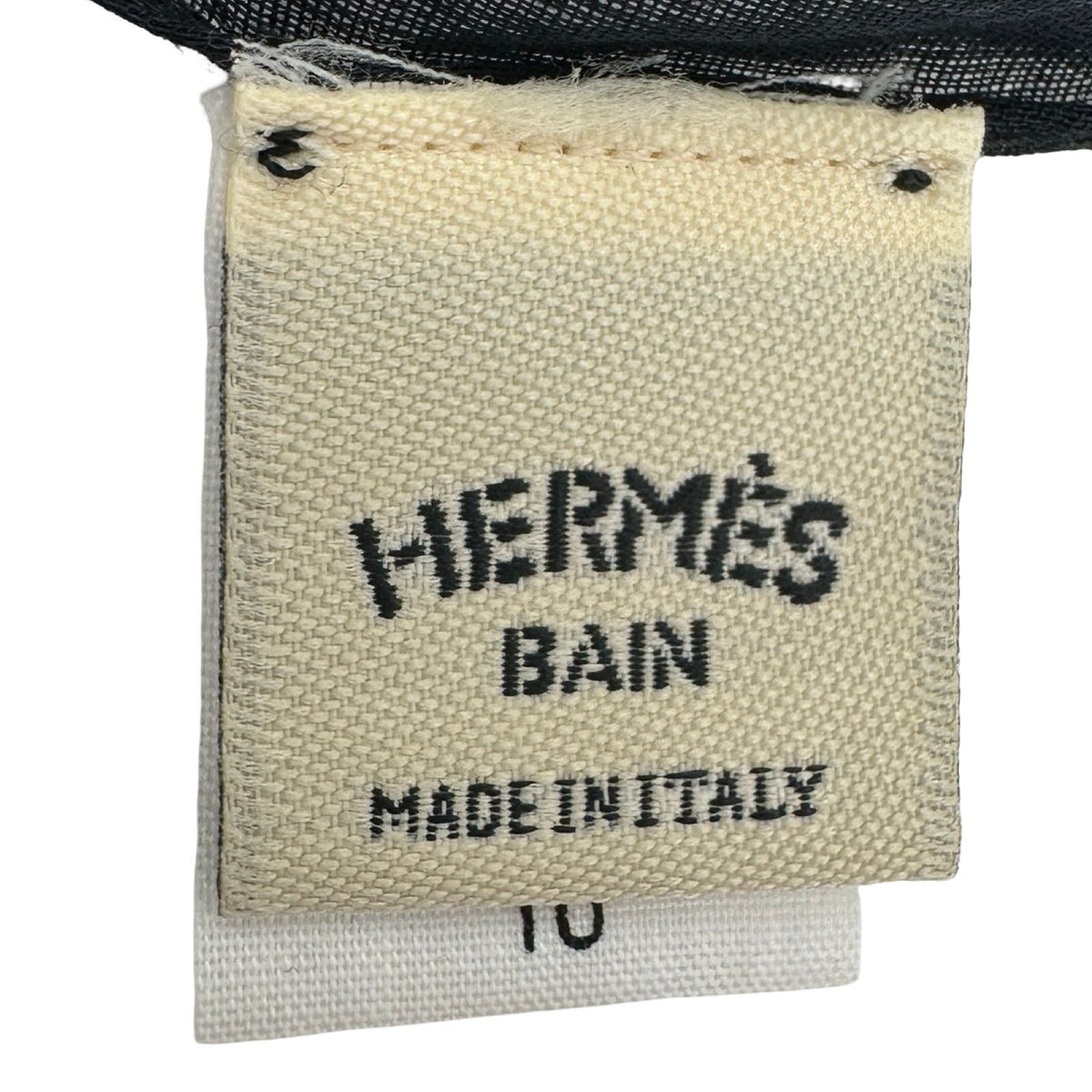 hermes scarf rear view