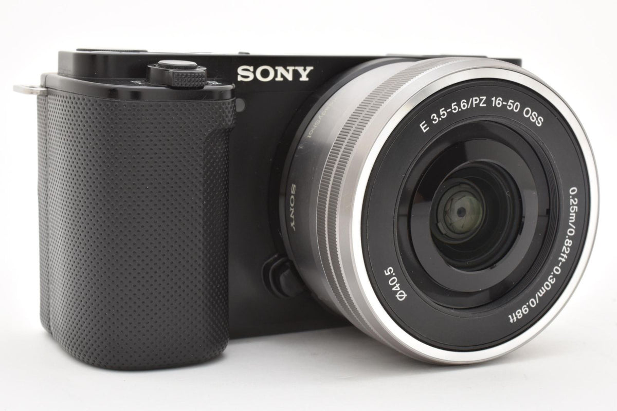 sony zv-e10l mirrorless camera front view