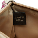 coach beige pouch / clutch markings and labels