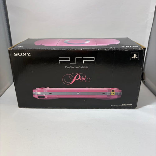 sony psp-1000 pink handheld console